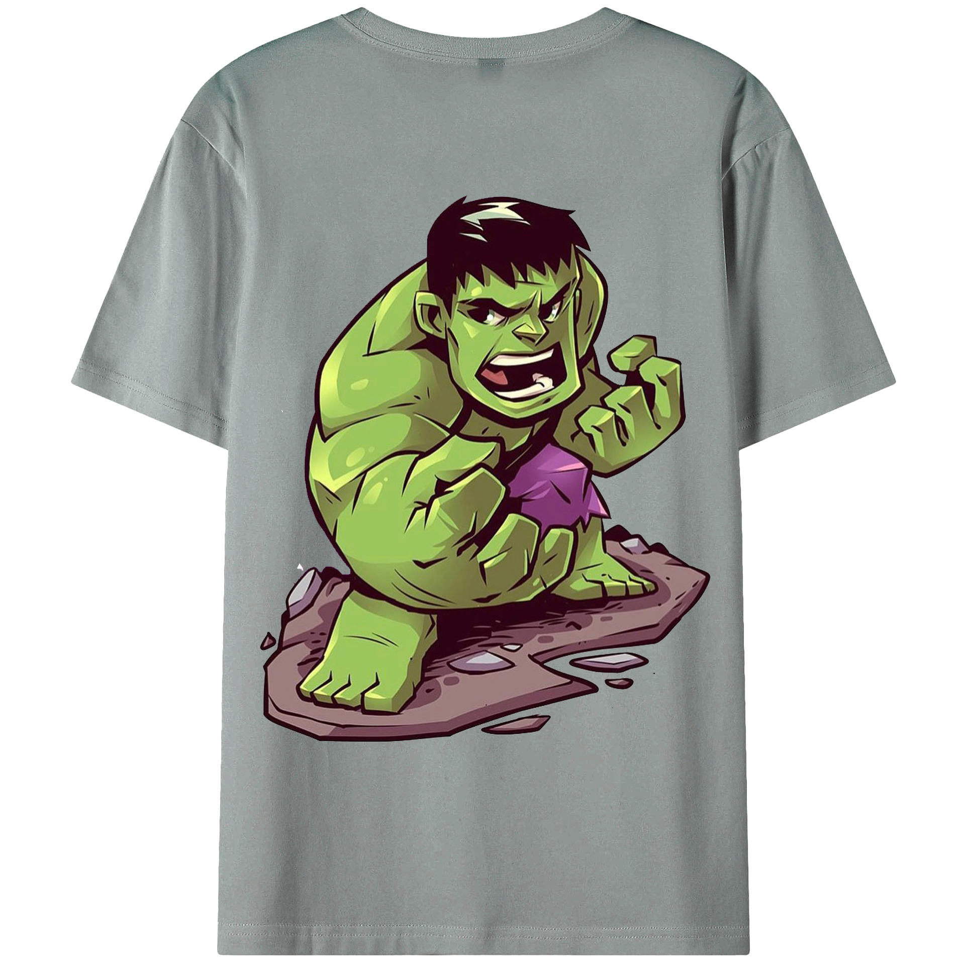 （画像用） アベンジャーズ The Avengers 綿100％ メンズ半袖Tシャツ（バックプリント） 通気性